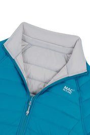Mac In a Sac Polar Packable Reversible Women's Down Jacket M - Petrol Soft Grey