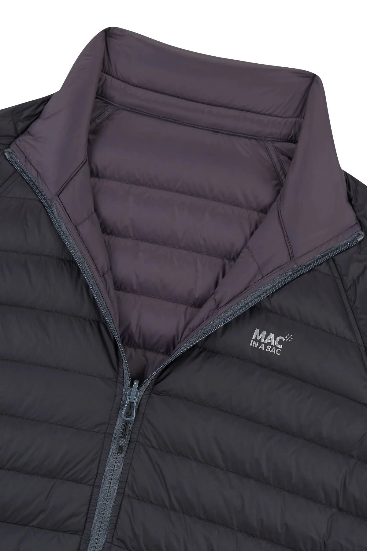 Mac In a Sac Polar Packable Reversible Men's Down Jacket M - Jet Black Charcoal