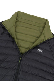 Mac In a Sac Polar Packable Reversible Men's Down Jacket L - Khaki/Black