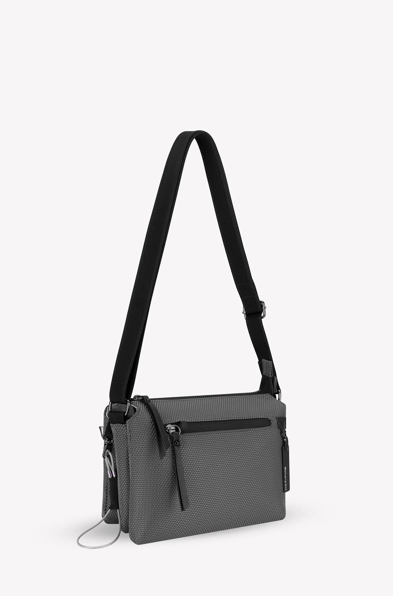 Sherpani Mei Anti-theft Travel Trio Crossbody - Granite