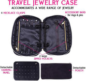 Ms.JTravelJewelryOrganizerTravelJewelryStorageCarryingCasesforEarrings_Necklaces_Rings_Bracelets_TravelJewelryCaseBlack3_590x