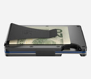 Ridge RFID Wallet - Gunmetal Titanium