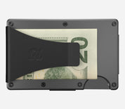 Ridge RFID Wallet - Gunmetal Titanium