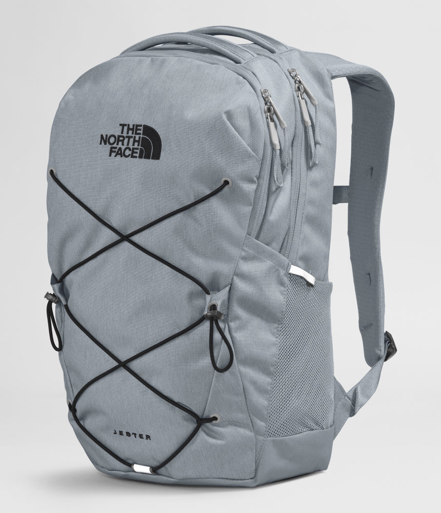 The North Face Jester Backpack: MID Grey Dark Heather/Black The North Face Jester Backpack: MID Grey Dark Heather/Black