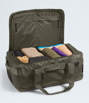 The North Face Base Camp Voyager Duffel 62L - New Taupe Green/TNF Black