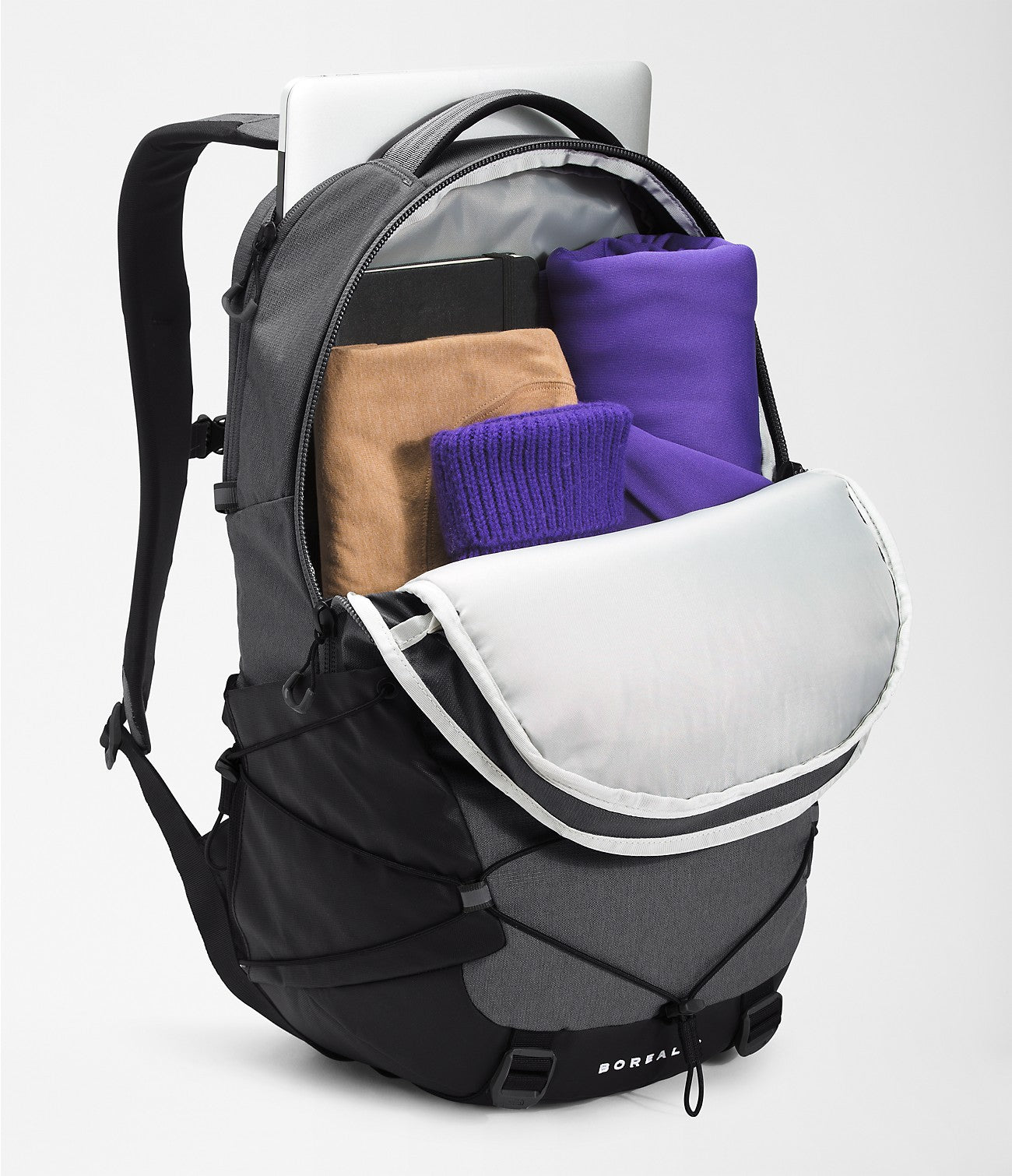 north face borealis backpack dapple grey Women's certified by the American Chiropractic Association The North Face Borealis Backpack