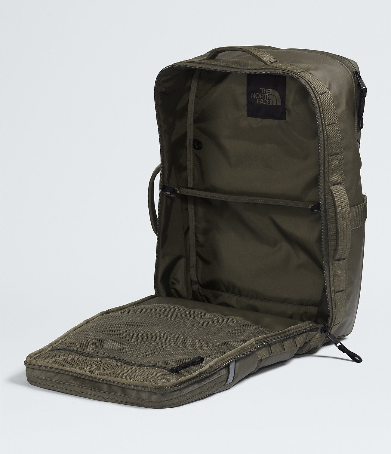 The North Face Base Camp Voyager Travel Pack - New Taupe Green/TNF Black