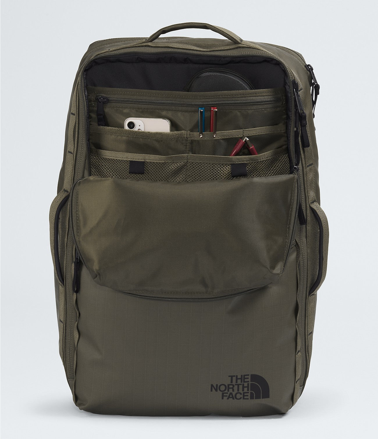 The North Face Base Camp Voyager Travel Pack - New Taupe Green/TNF Black