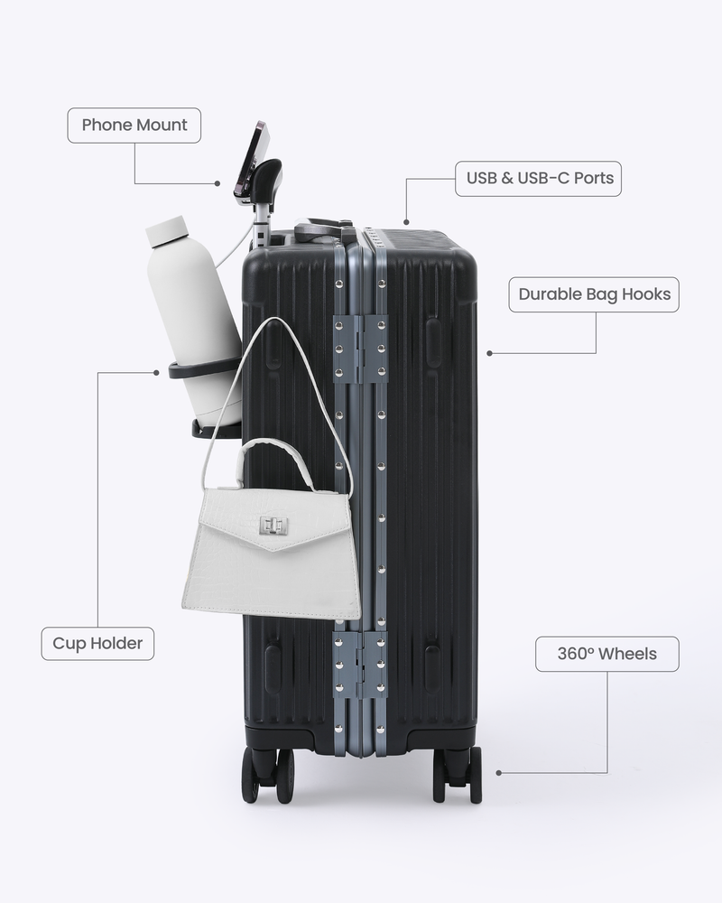 NOBL Travel Carry-On All-in-one Classic - Jet Black