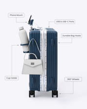 NOBL Travel Carry-On All-in-one Classic - Midnight Blue