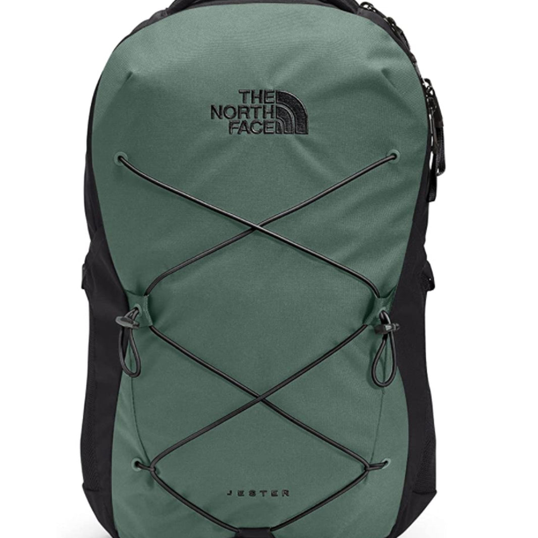 green north face jester backpack The North Face Jester Backpack -Green – Irv's Luggage
