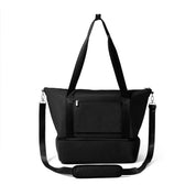 Baggallini Park Ave Overnight Tote - Black Twill