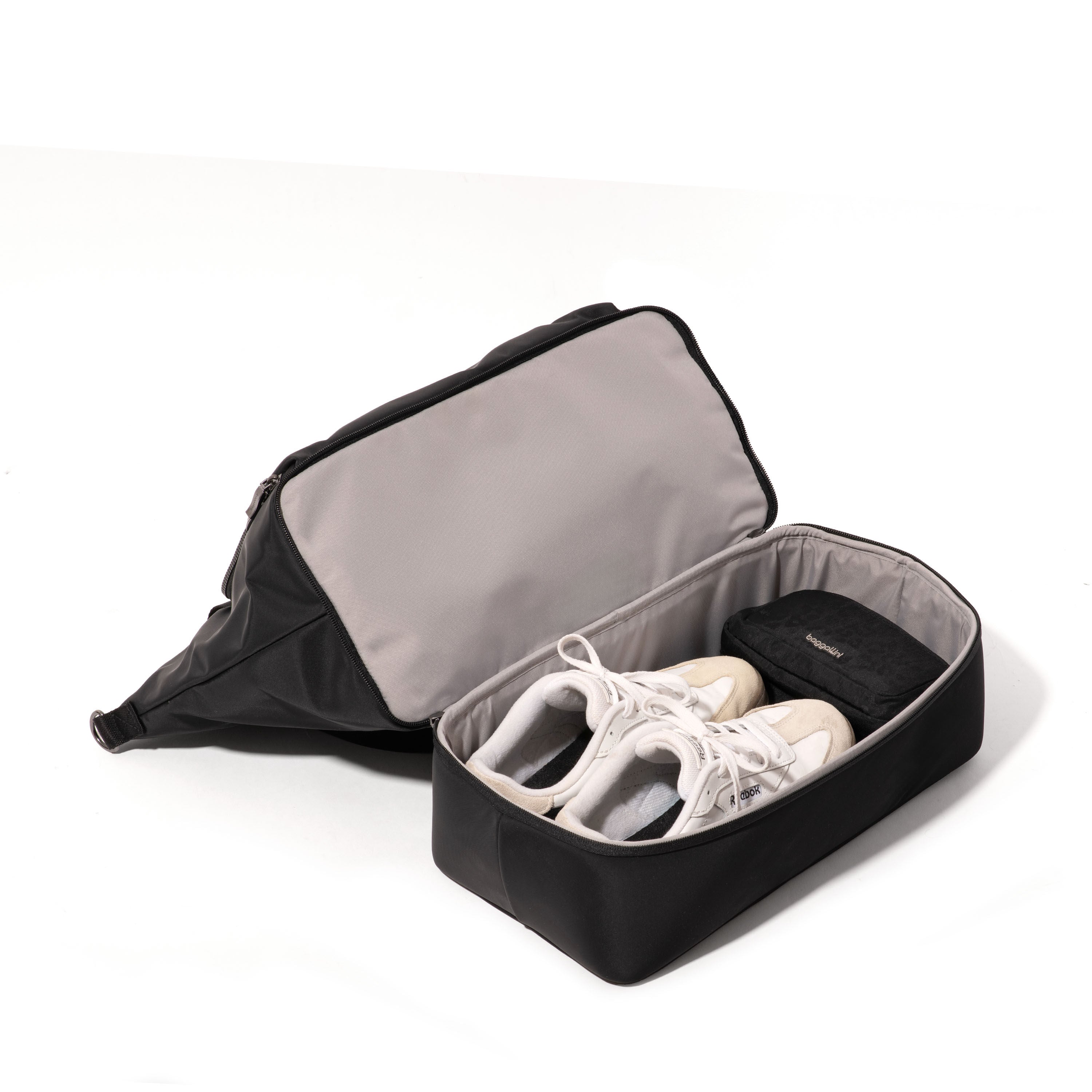 Baggallini Park Ave Overnight Tote - Black Twill