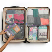 Mumi Packing Cubes Set of 5 - Black