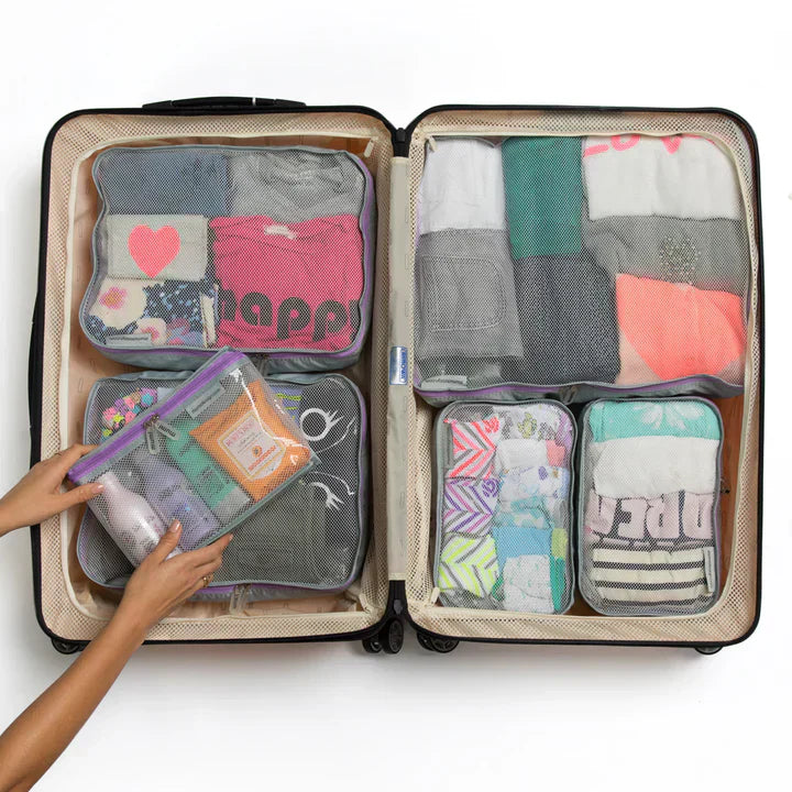 Mumi Packing Cubes Set of 5 - Black