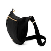 Baggallini Securtex  Jet Set Anti-Theft Crescent Sling - Black
