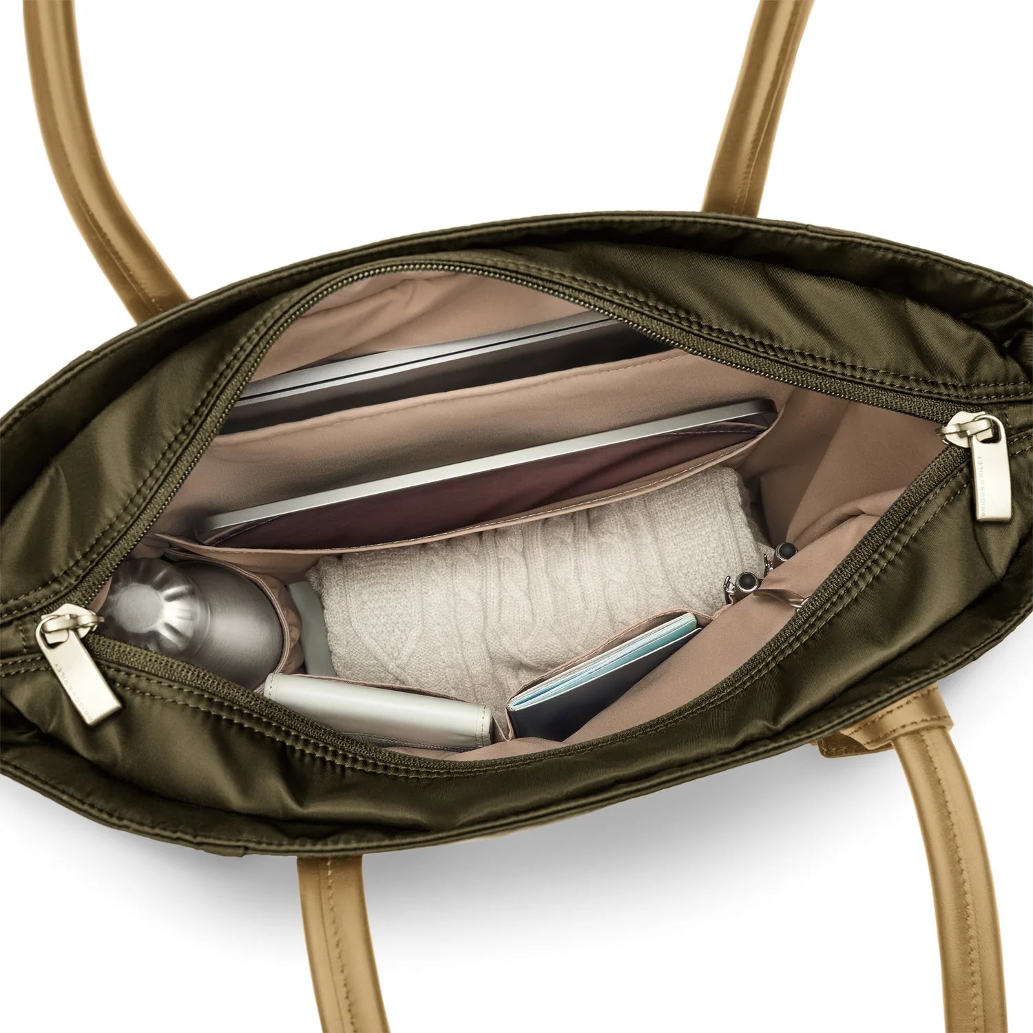 Briggs & Riley Rhapsody Vertical Tote - Olive