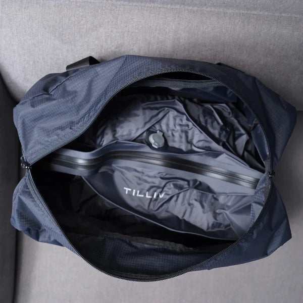 TILLIV Pakke + Kamper Duo Duffel and Vacuum Pack - Charcoal Black