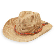 Wallaroo Petite Catalina Cowboy Sun Hat - Natural