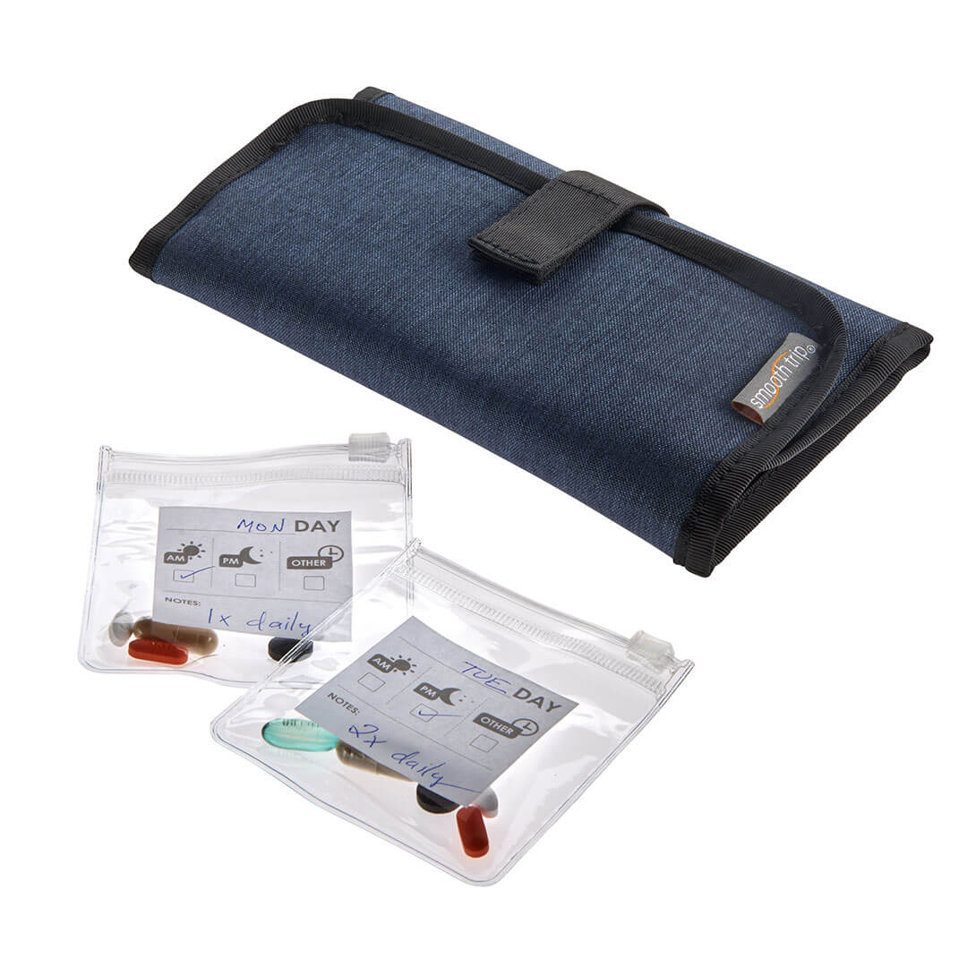 Talus Pill Organizer - Blue