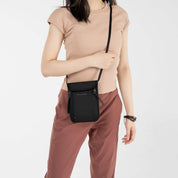 Sherpani Piper Anti-theft Mini Crossbody - Carbon
