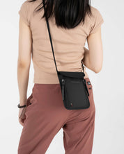 Sherpani Piper Anti-theft Mini Crossbody - Carbon