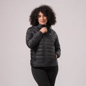 Mac In a Sac Polar Packable Reversible Women's Down Jacket L - Black/Light Grey