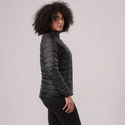 Mac In a Sac Polar Packable Reversible Women's Down Jacket L - Black/Light Grey
