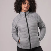 Mac In a Sac Polar Packable Reversible Women's Down Jacket L - Black/Light Grey