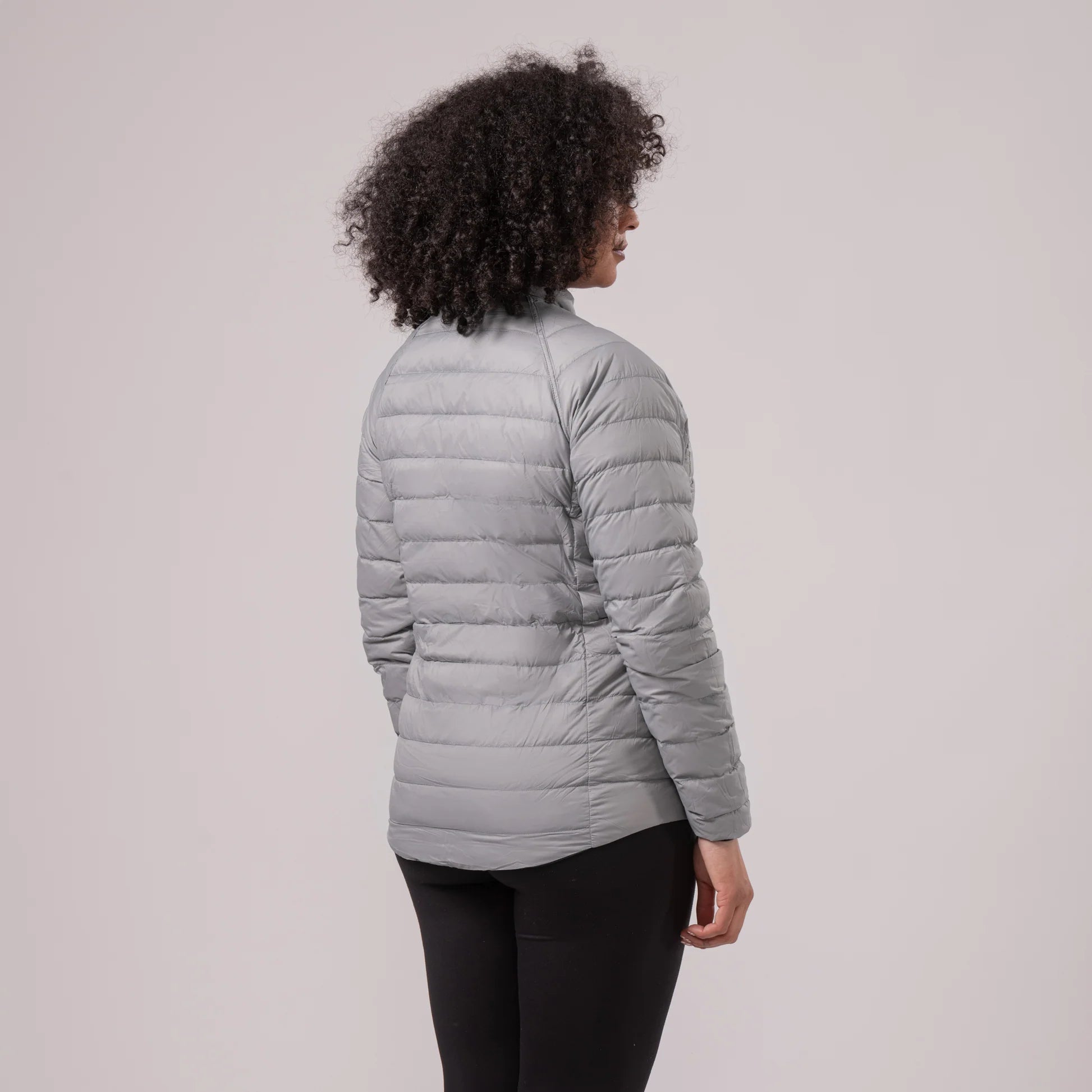 Mac In a Sac Polar Packable Reversible Women's Down Jacket S - Black/Light Grey