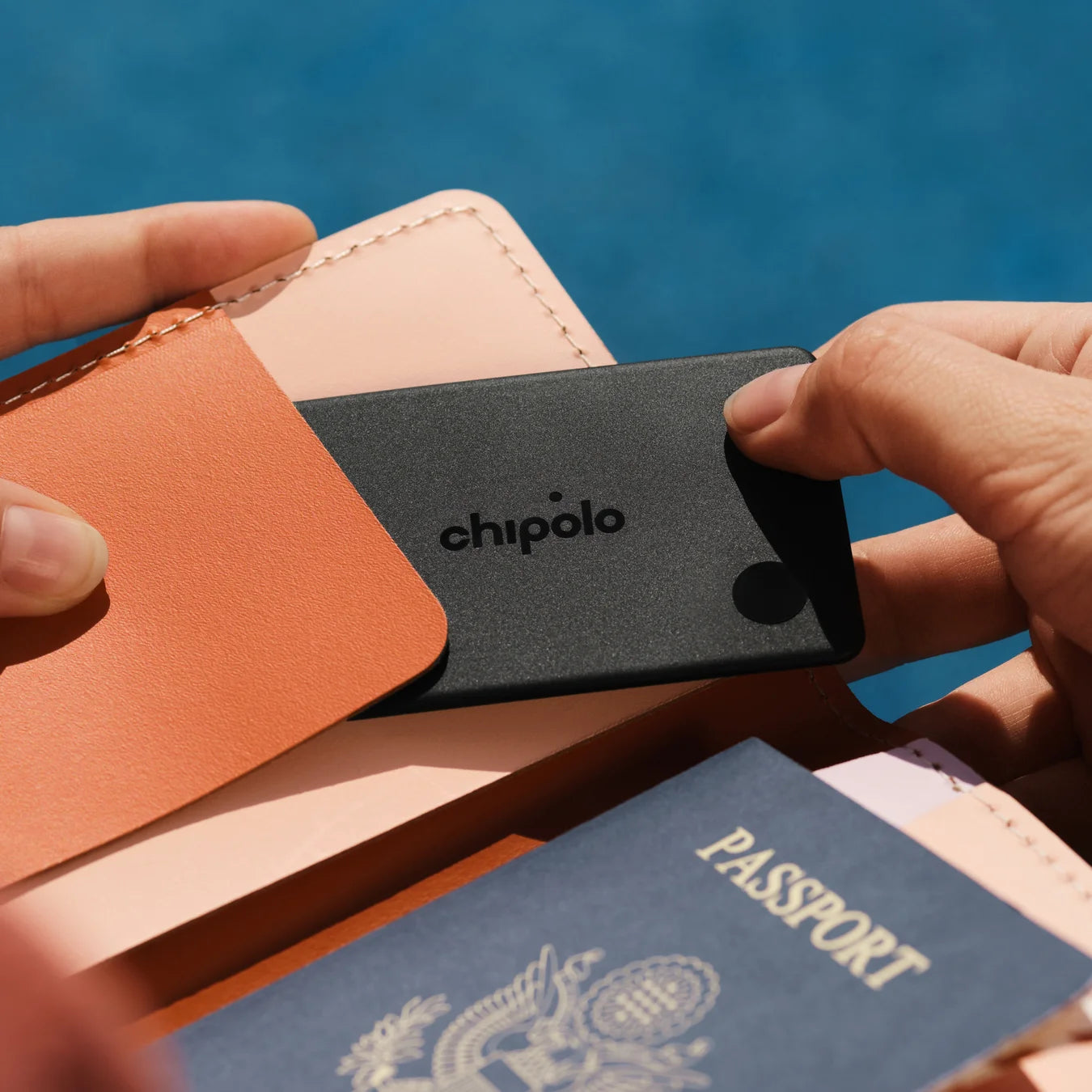 Chipolo CARD Spot Wallet/Luggage Locator - Black