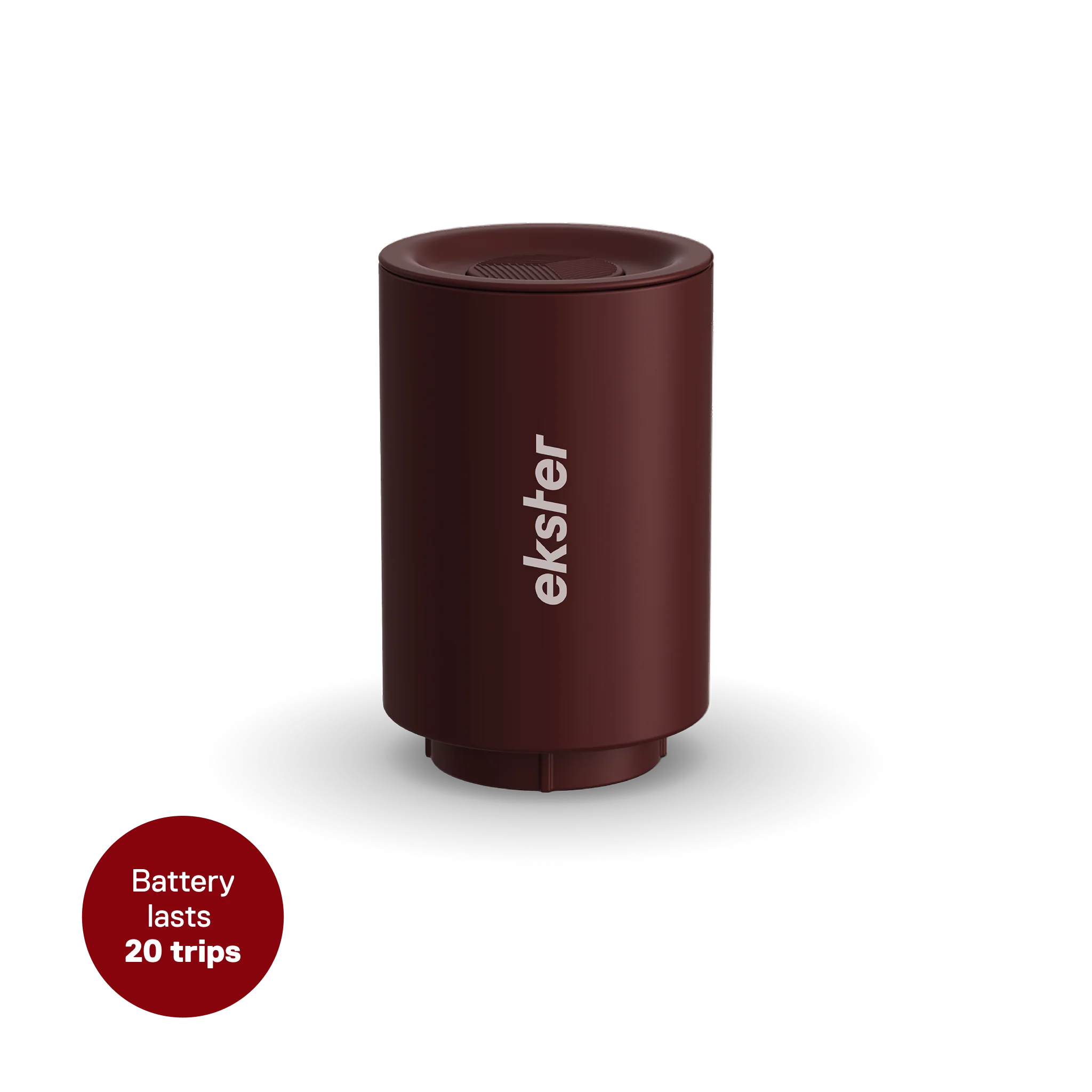 Ekster TravelPack™ Air Pump - Maroon Red