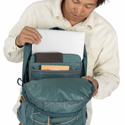 Osprey Quasar Laptop Backpack -Tundra Green