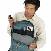 Osprey Quasar Laptop Backpack -Tundra Green