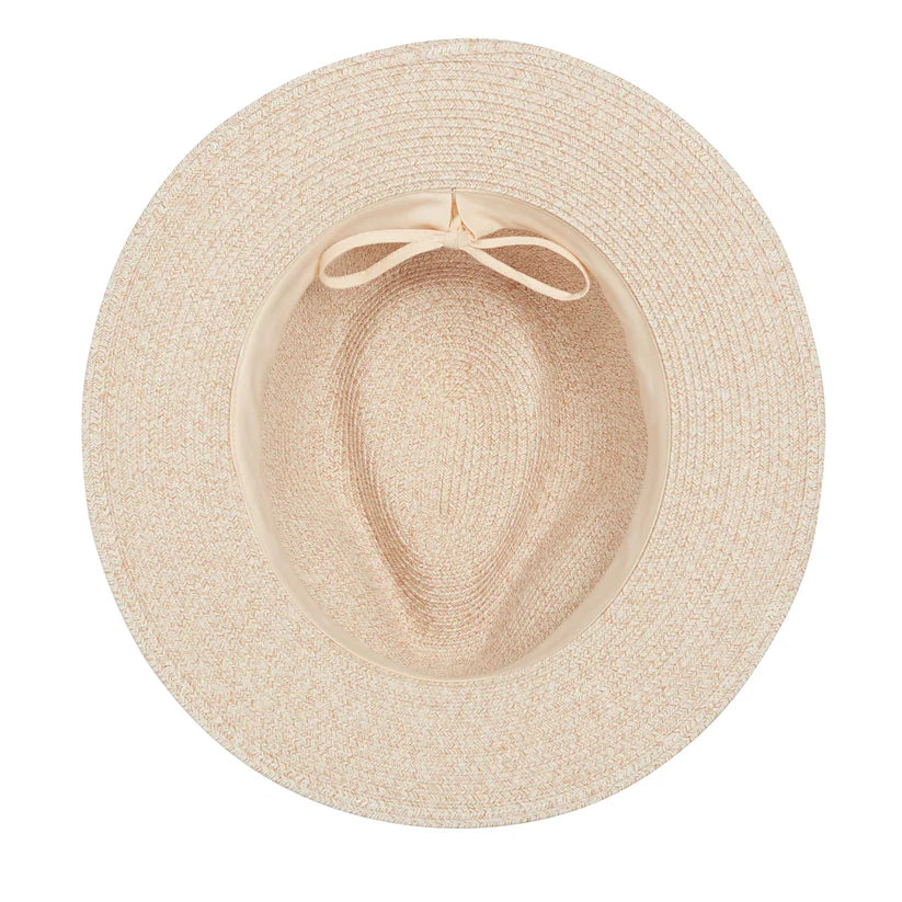 Wallaroo Rio Sun Hat UPF 50+ - White Beige