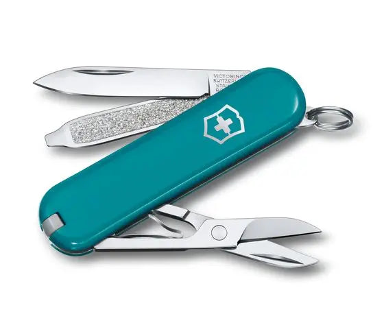 Victorinox Classic SD Swiss Army Knife - Mountain Lake Teal Success