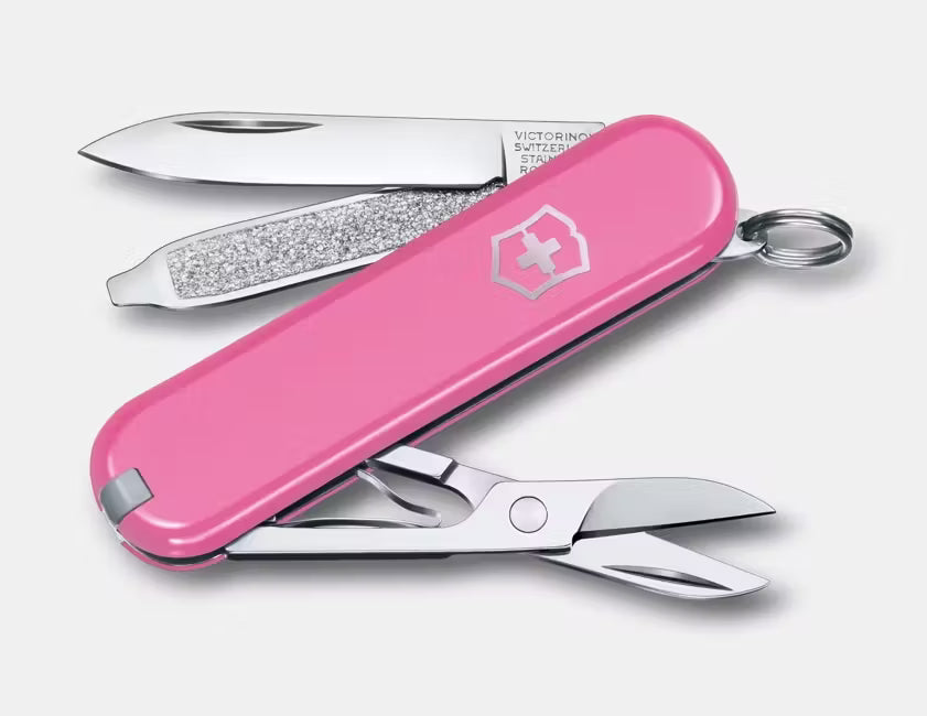 Victorinox Classic SD Swiss Army Knife - Cherry Blossom Pink