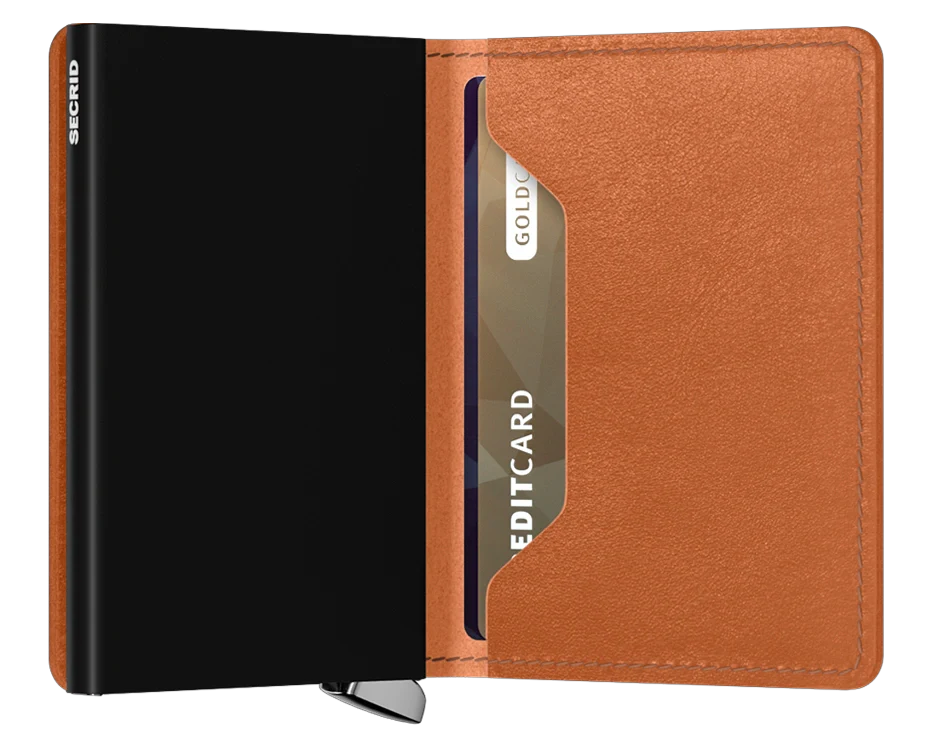 Secrid Premium Slim Wallet - Basco Cognac