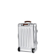 Sterling Pacific 35L Aluminum Carry On 2 Wheel Cabin Travel Case - Silver