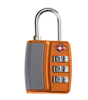 Talus TSA Accepted Combination Luggage Lock -  Orange