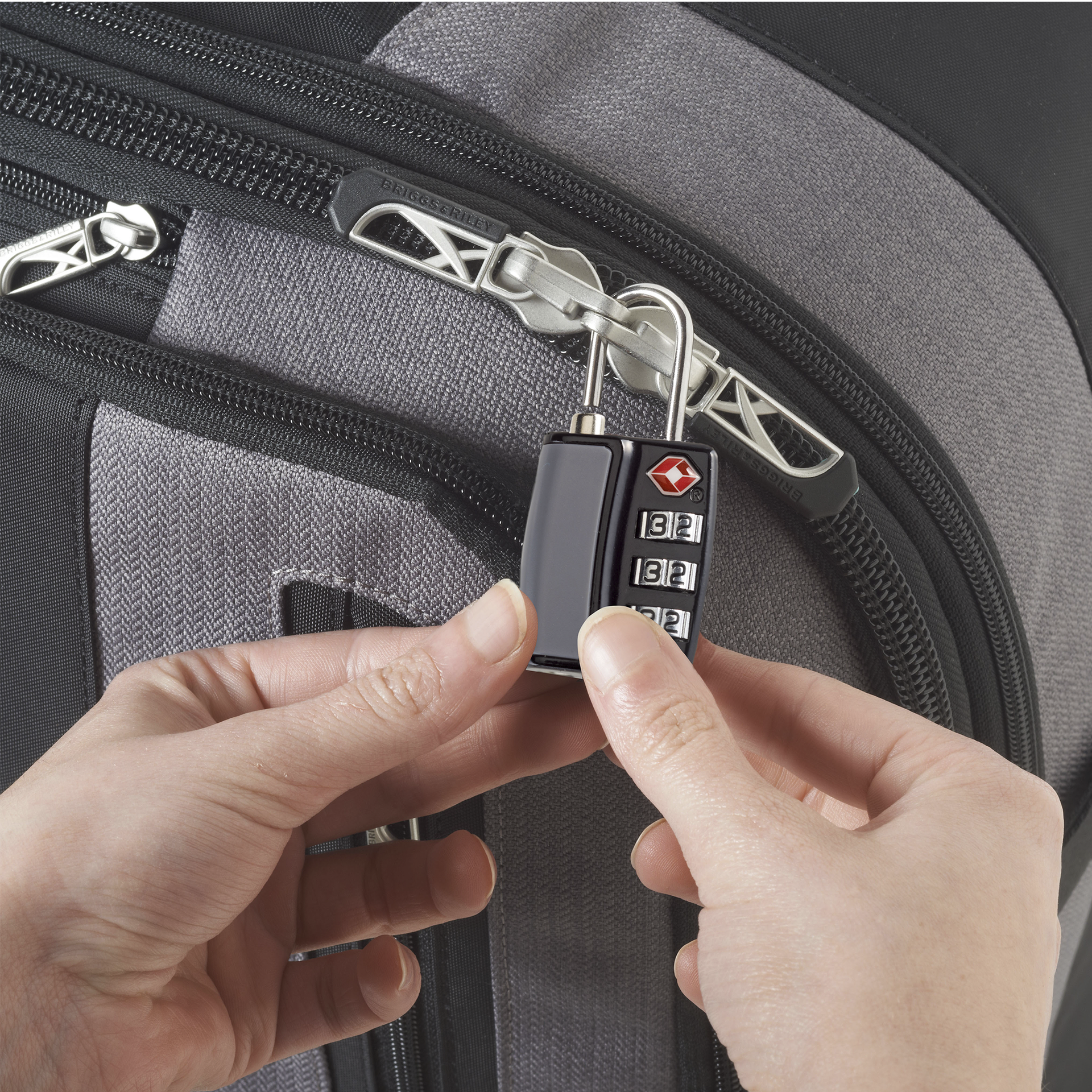 Talus TSA Accepted Combination Luggage Lock -  Black