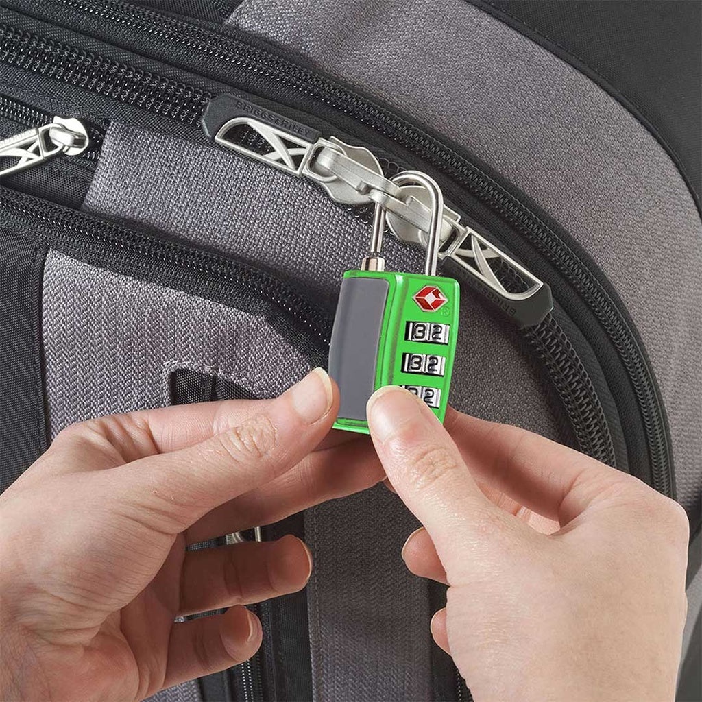 Talus TSA Accepted Combination Luggage Lock -  Green