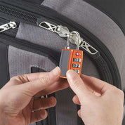 Talus TSA Accepted Combination Luggage Lock -  Orange