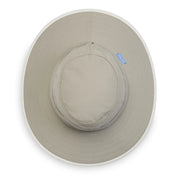 Wallaroo Sanitas Wide Brim Ponytail Hat UPF 50+ -  Stone/Natural