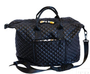 TRVL Design Overpacker Quilted Duffel - Black