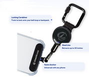 The Original ClutchLoop: Prevents Phone Theft & Loss - Midnight