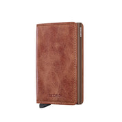 Secrid Original Slim Wallet  Vintage - Cognac Brown