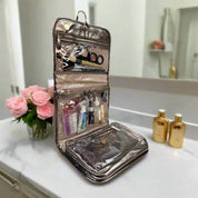PurseN Getaway Hanging Toiletry Case - Bronze Quilted