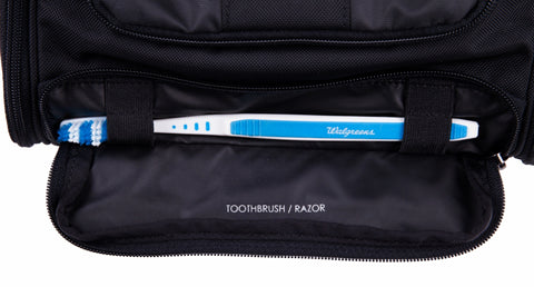 Genius Pack Brilliant Hanging Toiletry Kit - Black