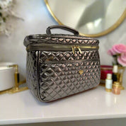 PurseN Classic Train Case - Bronze